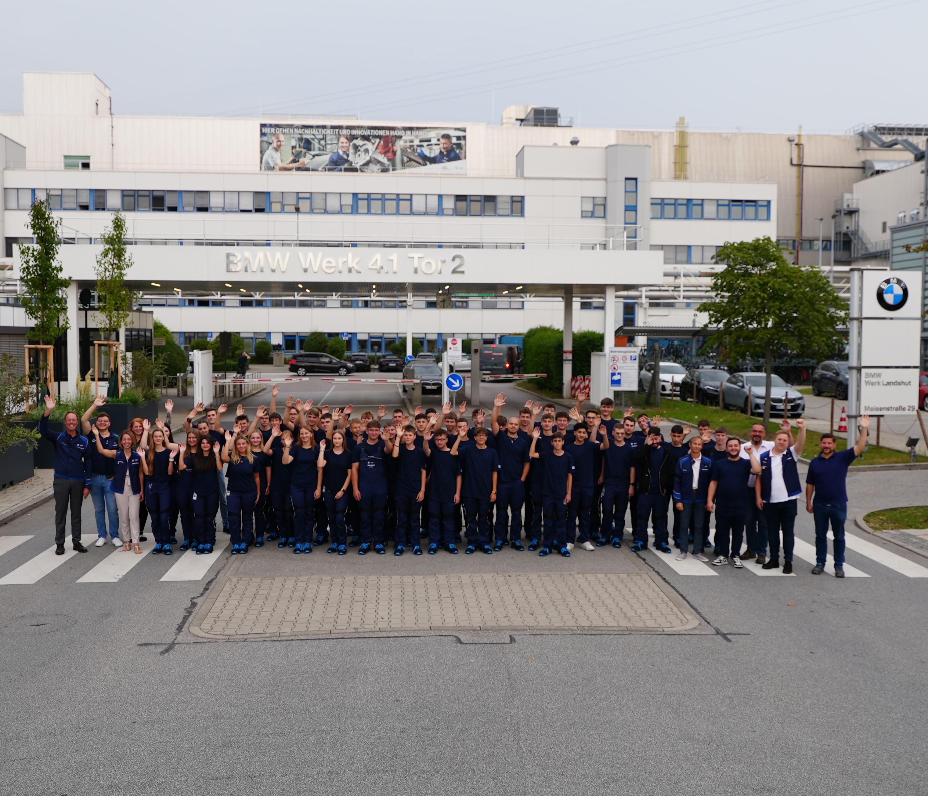 Ausbildungsstart im BMW Group Werk Landshut.